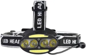 LED Head Torch,Led Headlamp Super Bright Single Head Lights Fishing Comping Headlights Zoomable Rechargeable Lamps