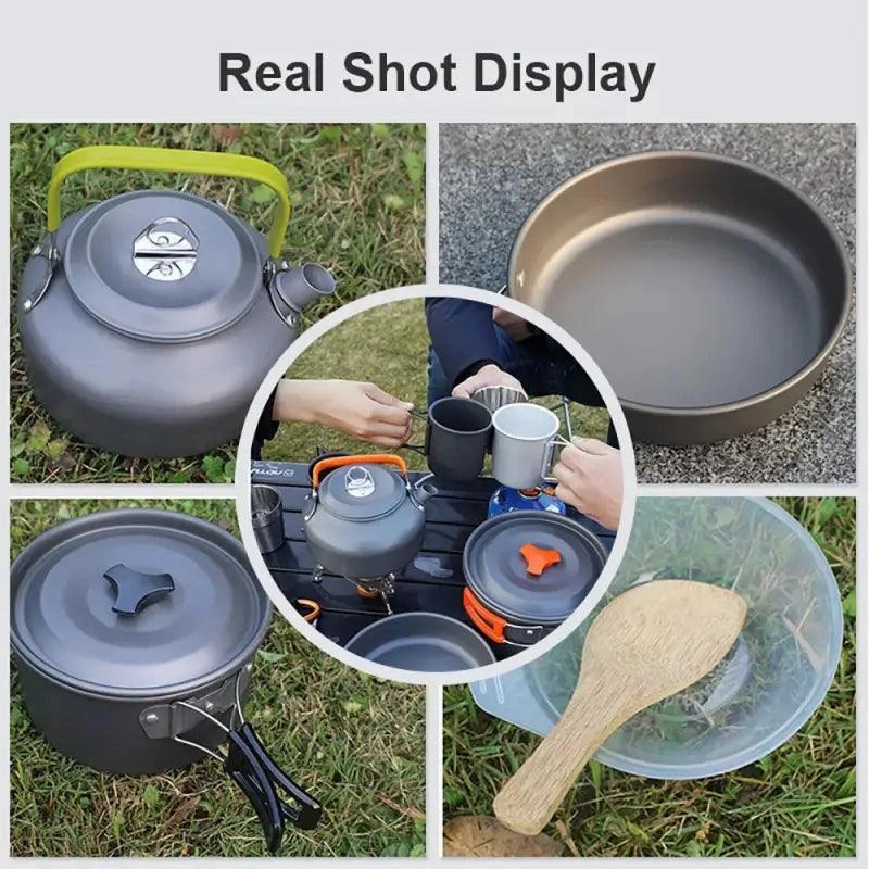 Lightweight Camping Cooking Set