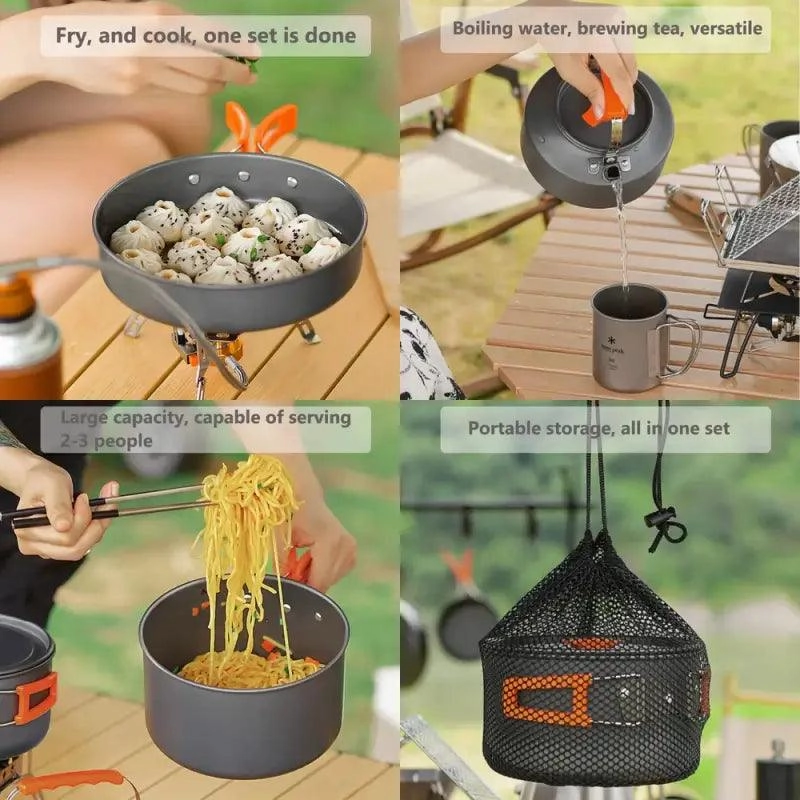Lightweight Camping Cooking Set
