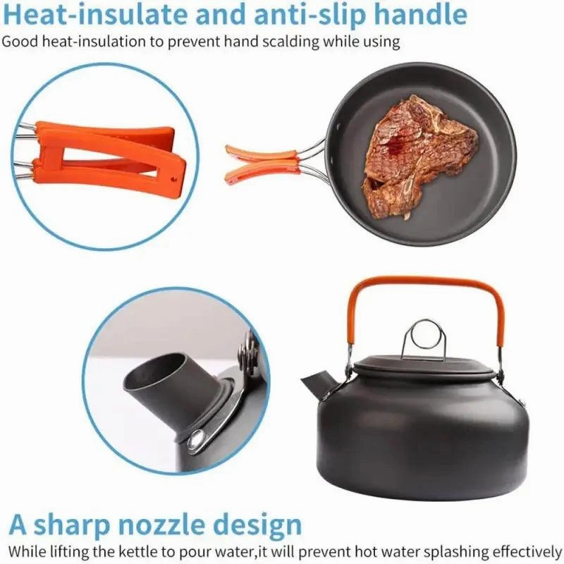 Lightweight Camping Cooking Set