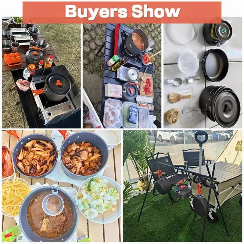 Lightweight Camping Cooking Set