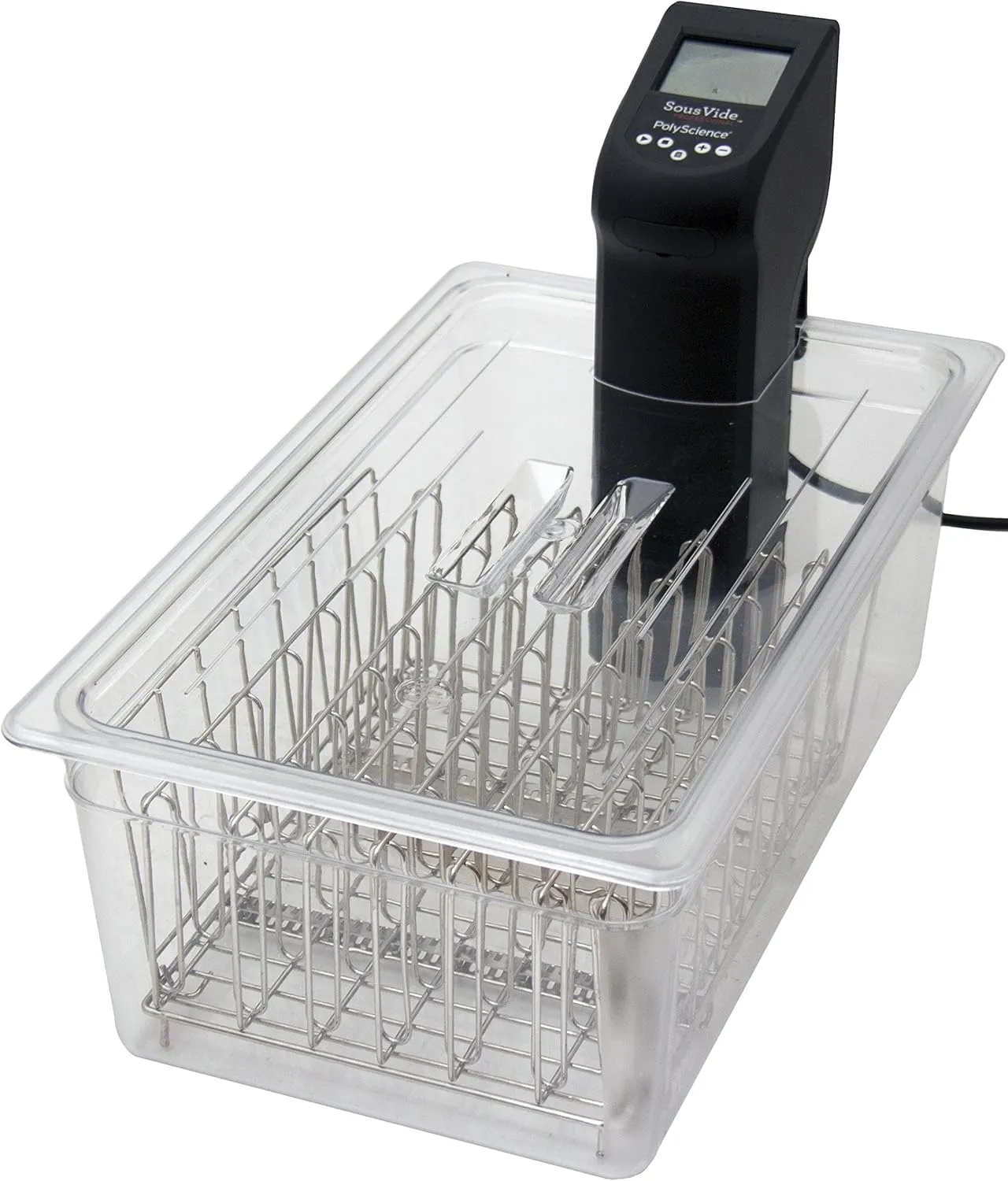 LIPAVI C20L-PCR Lid for LIPAVI C20 Sous Vide Container, with precision cut-out for the PolyScience Professional immersion circulator