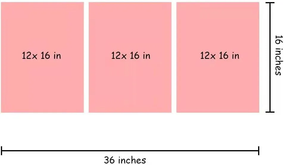 LSIUHWUWI 3 Piece AI Robotics Wall Art AI Canvas Prints Machine Hands and Human Touching Poster for Home Office Living Room Decor Framed Ready to Hang 36" Wx16 H