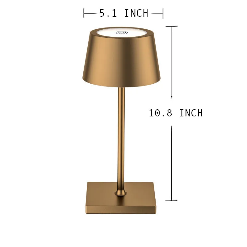 LumiCord Cordless LED Table Lamp – Rechargeable, Sleek Design with Adjustable Brightness