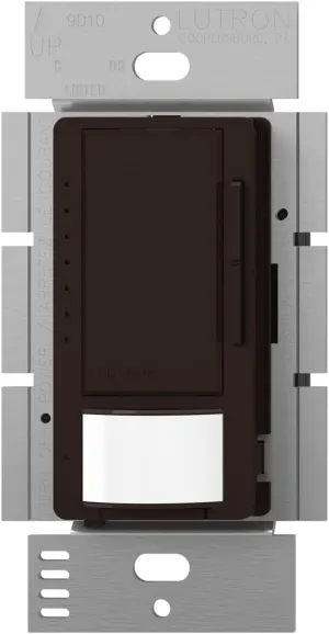 Lutron Maestro LED  Dimmer and Vacancy Sensor, Single Pole and Multi-Location, MSCL-VP153M-BR, Brown