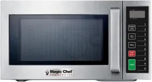 MAGIC CHEF MCCM910ST 0.9 Cuft Commercial Microwave Oven