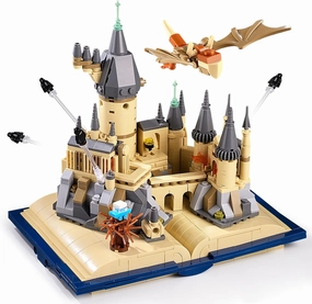 Magic Castle Book Building Set, Creative STEM Toys Gifts for Boys Girls 8-14, Collectible Display Castle Kit for Adults Kids Movie Fans (727 PCS)