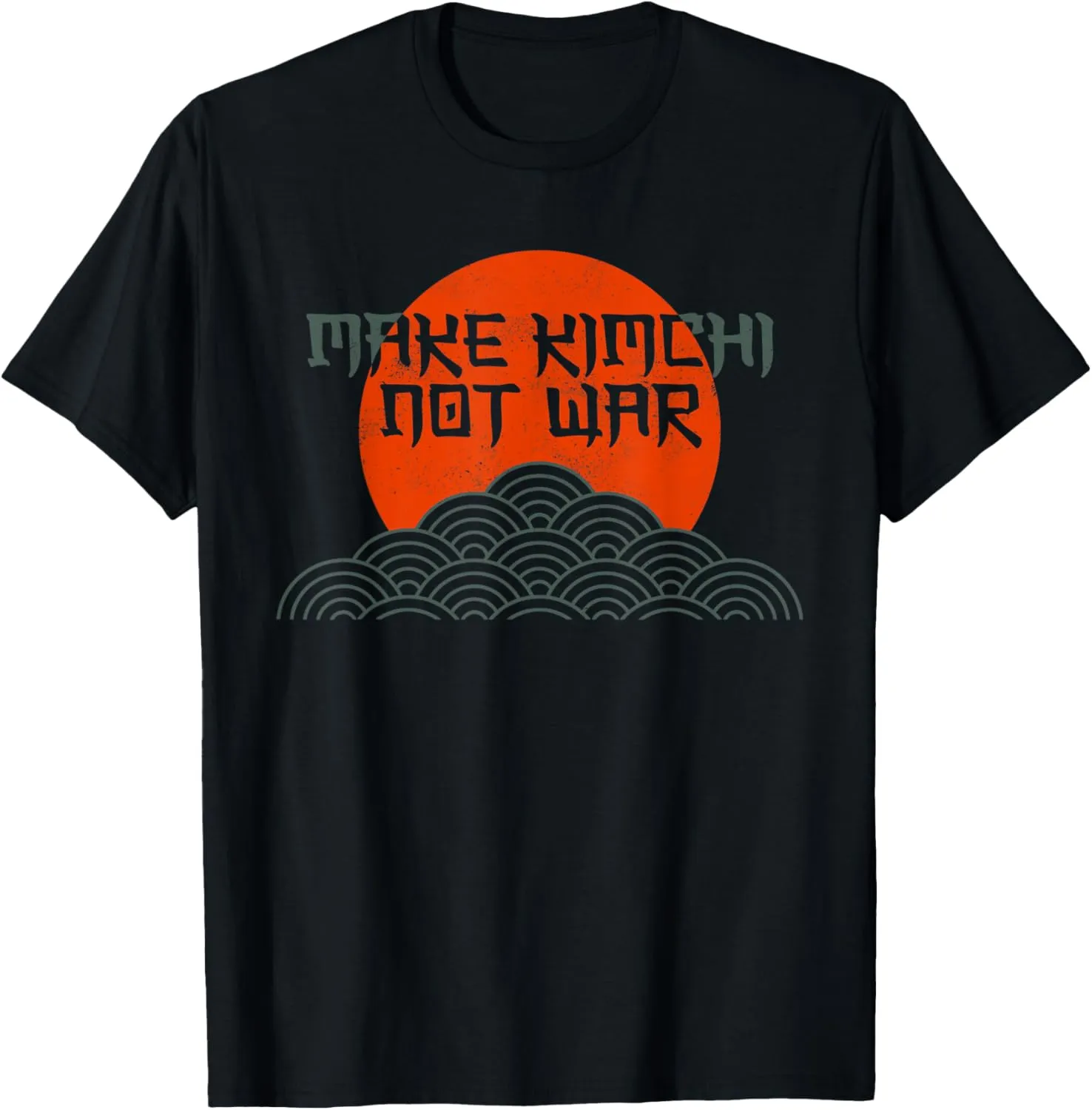 Make Kimchi Not War Korean Kimchi T-Shirt