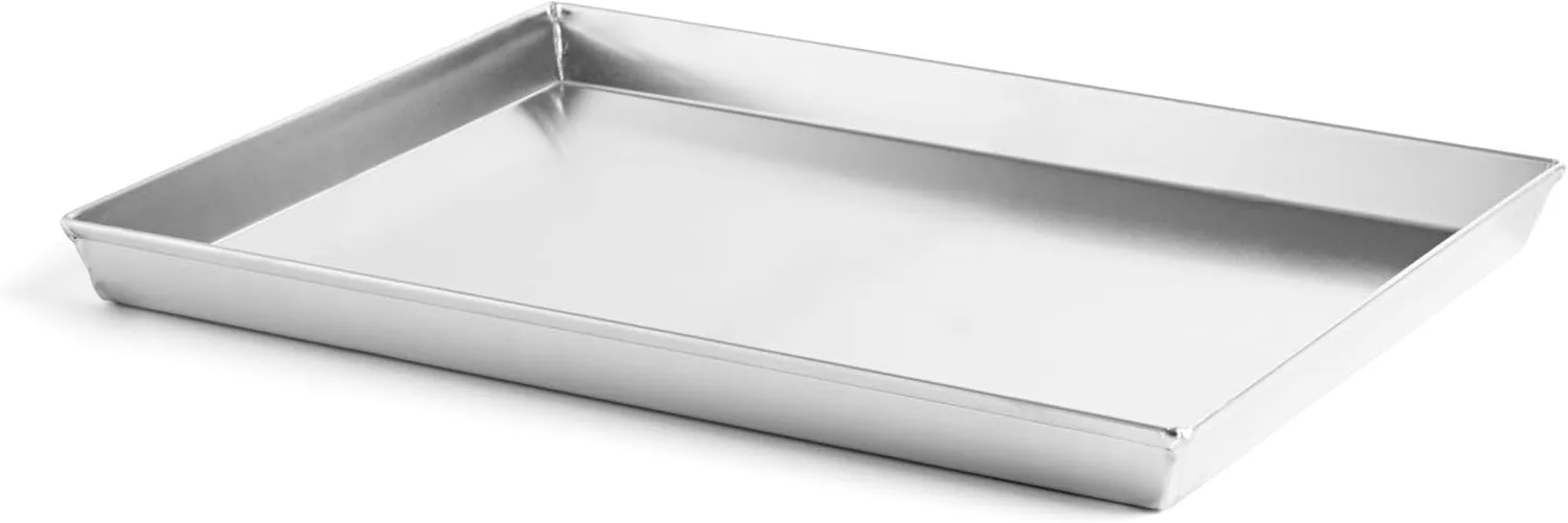 MARCATO Rectangular Baking Tray, Aluminium, 40 x 30 cm, Uniform Baking, Lightweight and Durable