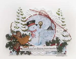 Marianne Design Creatables Tiny's Holly for Die Cutting and Embossing Paper Crafts