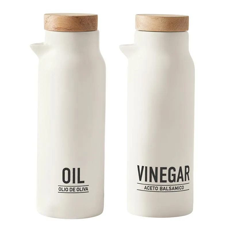 Matte Oil   Vinegar Bottles