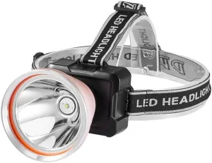 MDybf Strong Light Headlight Rechargeable Head-Mounted Xenon Lamp Flashlight Long-Term Battery Life High-Power Outdoor Miner's Lamp