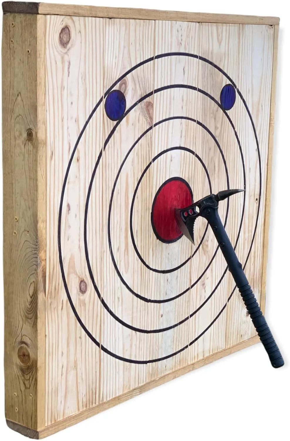 Medium 4-Ring Hanging Axe and Knife Throwing Targets