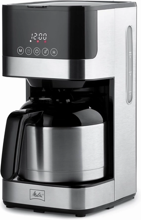 Melitta Aroma Tocco Thermal Drip Coffee Maker, 8-Cup, Programmable with Automatic Shut-Off, Pause & Serve, Stainless Steel Carafe