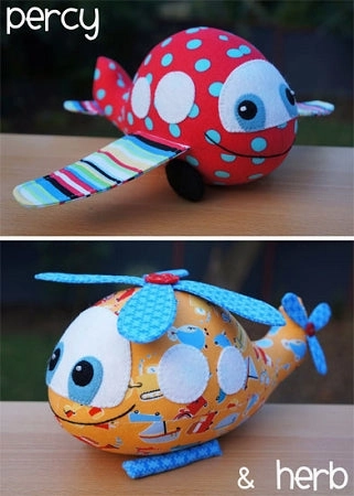 Melly and Me Pattern: Percy and Herb
