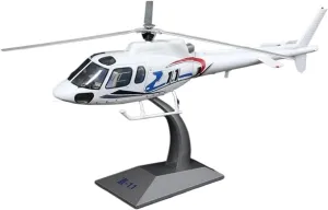 Metal Aircraft Model 1/60 Scale for AS350 Version Z-11 Helicopter Aircraft Airplane Models Toys Military Model Aviation Enthusiasts