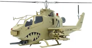 Metal Aircraft Model 1:72 Scale for AH1 Cobra Military Helicopter 2024 Model Combat Ready 37099 Edition Collectible Military Aircraft Model Aviation Enthusiasts