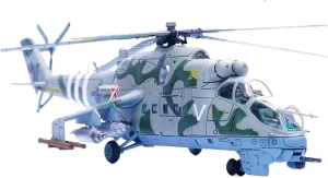 Metal Aircraft Model 1:72 Scale for Zaporozhye Mi-24 V Meter 24 2022 Helicopter Model Diecast Alloy Static Display Souvenir Collection Aviation Enthusiasts