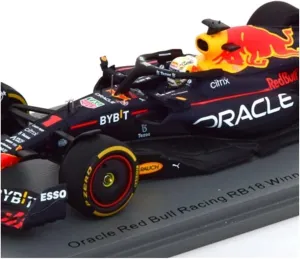 Metal Toy Vehicle 1:43 for Red Bull F1 RB18 2022 Belgium Verstappen Alloy Racing Car Model Adult Collection Ornaments Scale Vehicles