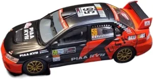 Metal Toy Vehicle Alloy Car Model for Mitsubishi EVO IX Racing 2008 Lancer Metal Toy Vehicle Collection Ornament 1/43 Scale Vehicles