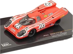 Metal Toy Vehicle Alloy Rally Car Model for Porsche 917K #23 Winner 1970 Le Mans Metal Vehicle Toy Collection 1/43 Scale Vehicles