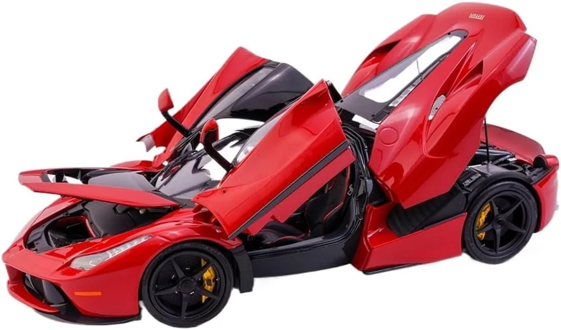 Metal Vehicles Toys 1:18 for Laferrari Alloy Full Open Car Model Simulation Metal Mini Vehicles Toy Surprise Home Decor Home Or Office Décor