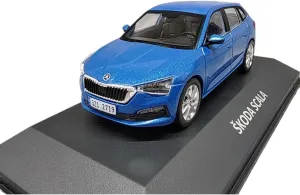 Metal Vehicles Toys 1/43 for Skoda Scala Alloy Car Model Collector's Edition Display Case Decoration Storage Toy Home Or Office Décor