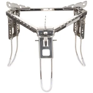 MFH campfire pot stand 3 legs lightweight adjustable outdoor cooking BBQ tripod