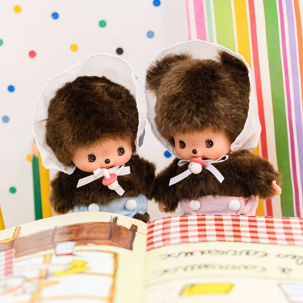 Monchhichi Bebichhichi Girl and Boy Plush