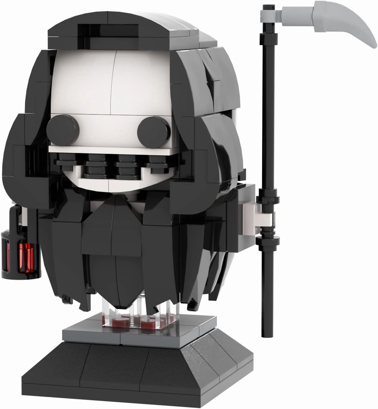 MOOXI-MOC Reaper Brick Mini Headz Building Set,Creative Cute Building Blocks Children Kit,Gifts for Kids(183pcs)