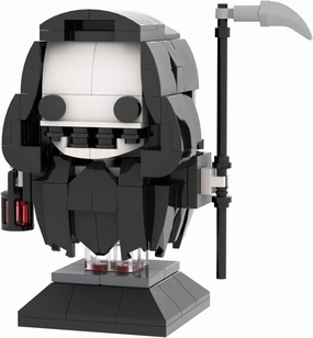 MOOXI-MOC Reaper Brick Mini Headz Building Set,Creative Cute Building Blocks Children Kit,Gifts for Kids(183pcs)