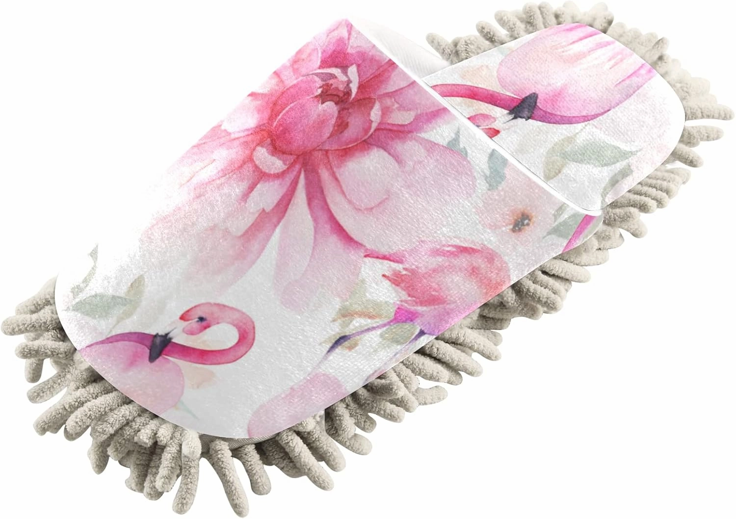 Mop Slippers Shoes, Unisex Cleaning House Slippers Spa Dusting Slippers M-L