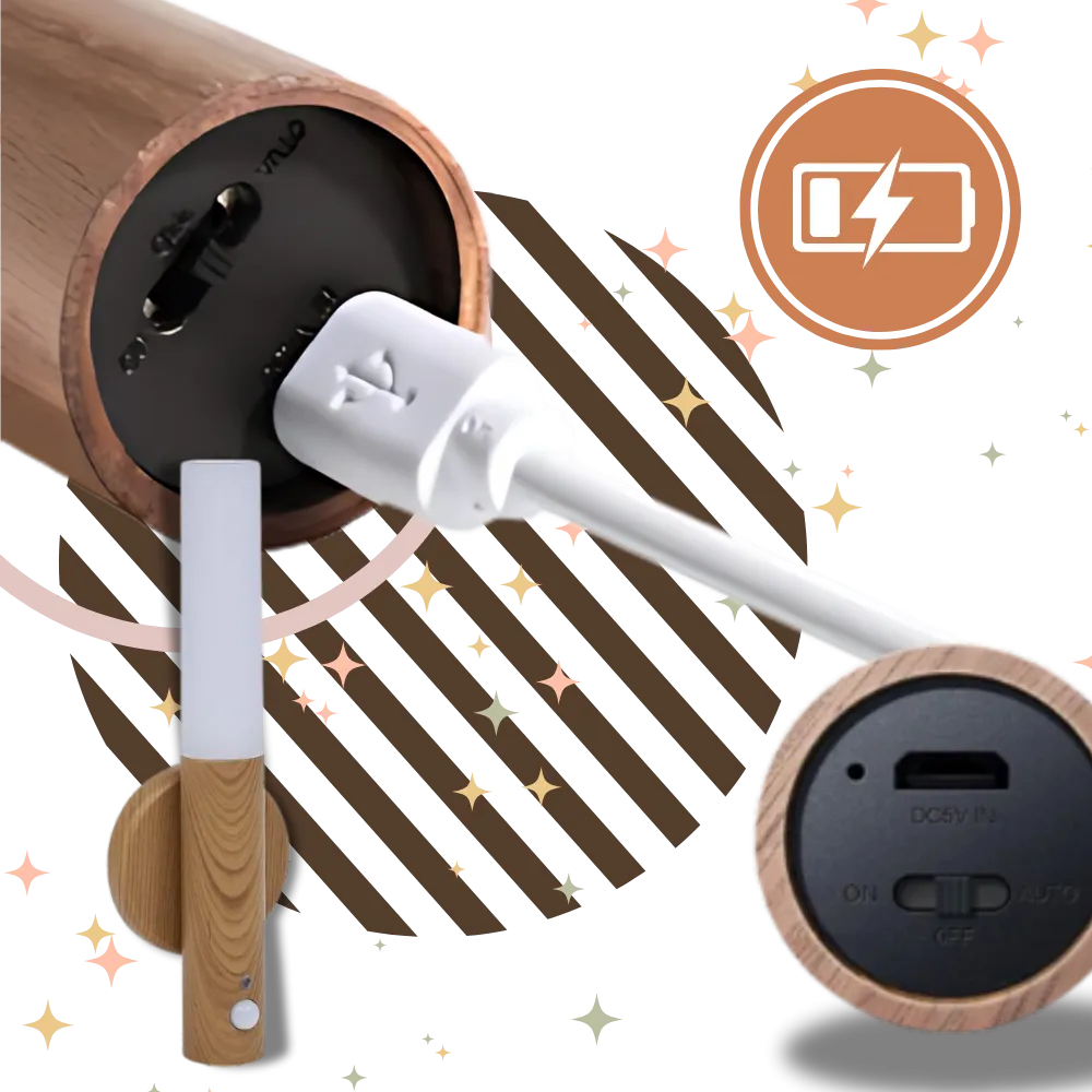 Motion Sensor Rechargeable Lampe Torche