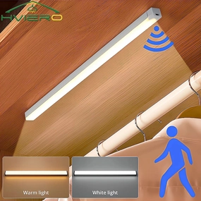 Motion Sensor LED Night Light Rechargeable Magnetic Lamp for Closet, Wardrobe, Kitchen Aisle
