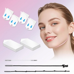Neck Tape,Neck Tape Lifting Invisible,Face Tape,Face Lift Tape,Face Lift Tape Invisible - Instant Invisible Lifting for Wrinkles, Double Chin & Sagging Skin, Waterproof & Reusable 120PCS Q01