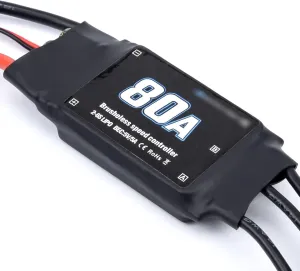 New 80A 2-6S ESC Brushless ESC Speed Controller for RC Airplane Helicopter R7RB FPV Helicopter Drone Drone Parts