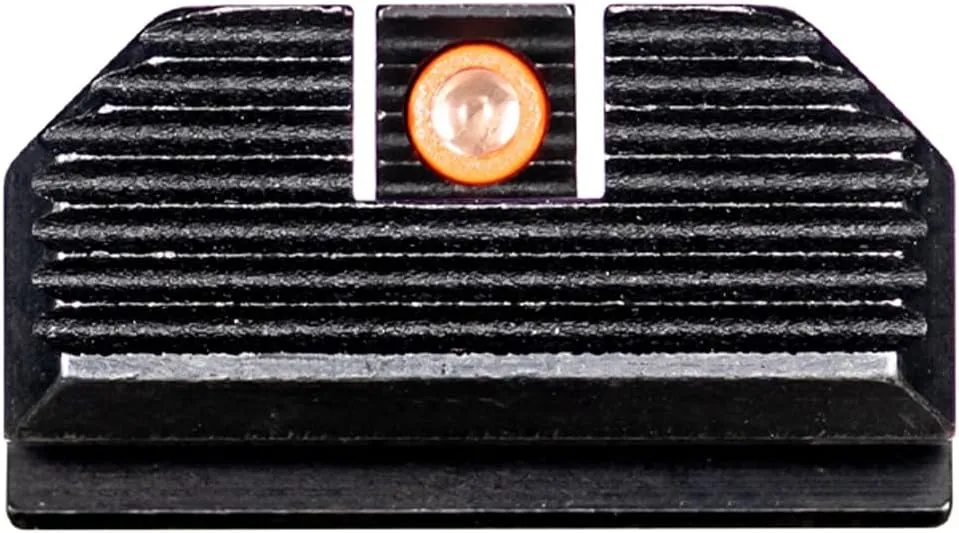 Night Fision Optics Ready Stealth Night Sight Set Compatible Springfield Hellcat OSP/RDP/XD-S Mod.2 OSP with Shield RMSc and Holosun K line, Orange Front Ring, Blank Rear Sight