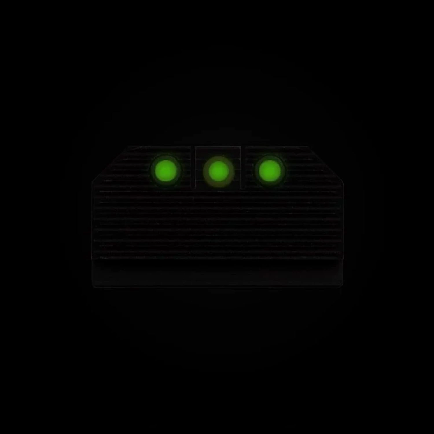 Night Fision Optics Ready Stealth .290-.297 Night Sight Set Compatible with Glock 43/43X/43X MOS Designed for Lower 1/3rd Co-Witness with Shield RMSc, Holosun 507K & EPS Carry, Swampfox Sentinel