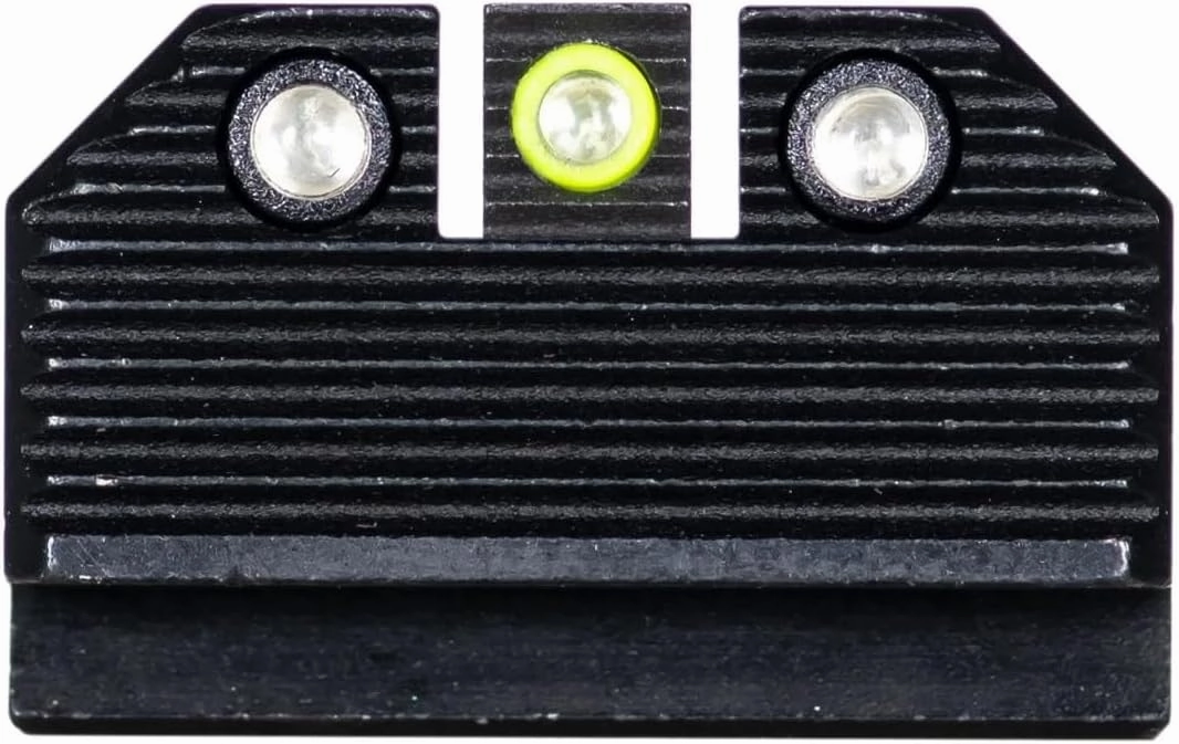 Night Fision Optics Ready Stealth .290-.297 Night Sight Set Compatible with Glock 43/43X/43X MOS Designed for Lower 1/3rd Co-Witness with Shield RMSc, Holosun 507K & EPS Carry, Swampfox Sentinel