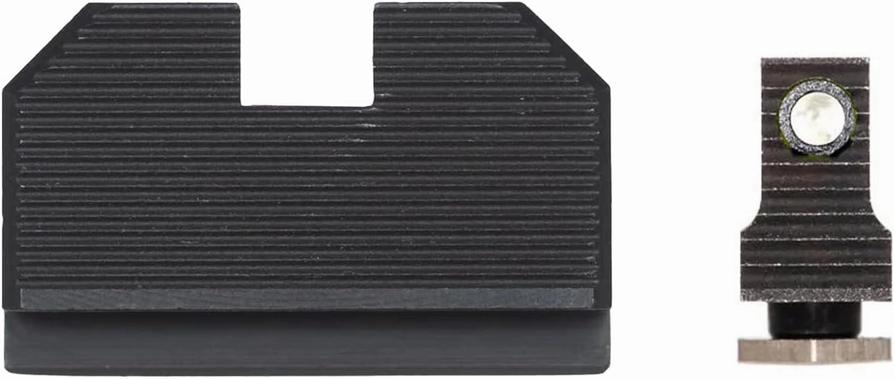 Night Fision Optics Ready Stealth .330-.353 Lower 1/3rd Night Sight Set for Walther PDP/PPQ Compatible with RMR/507c/508t