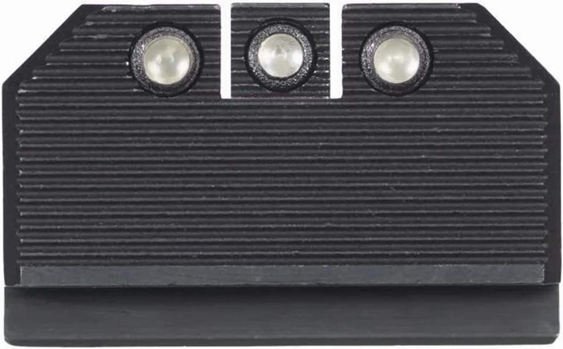 Night Fision Optics Ready Stealth .330-.353 Night Sight Set for Glock 17/19/34 Designed for Lower 1/3rd Co-Witness with Trijicon RMR & SRO, Holosun 507c & 508t