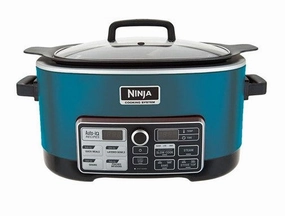 Ninja 4-in-1 Accutemp Cooking System with Auto-IQ Slow Cooker CS970Q (Renewed)