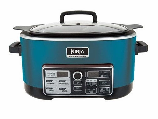 Ninja 4-in-1 Accutemp Cooking System with Auto-IQ Slow Cooker CS970Q (Renewed)