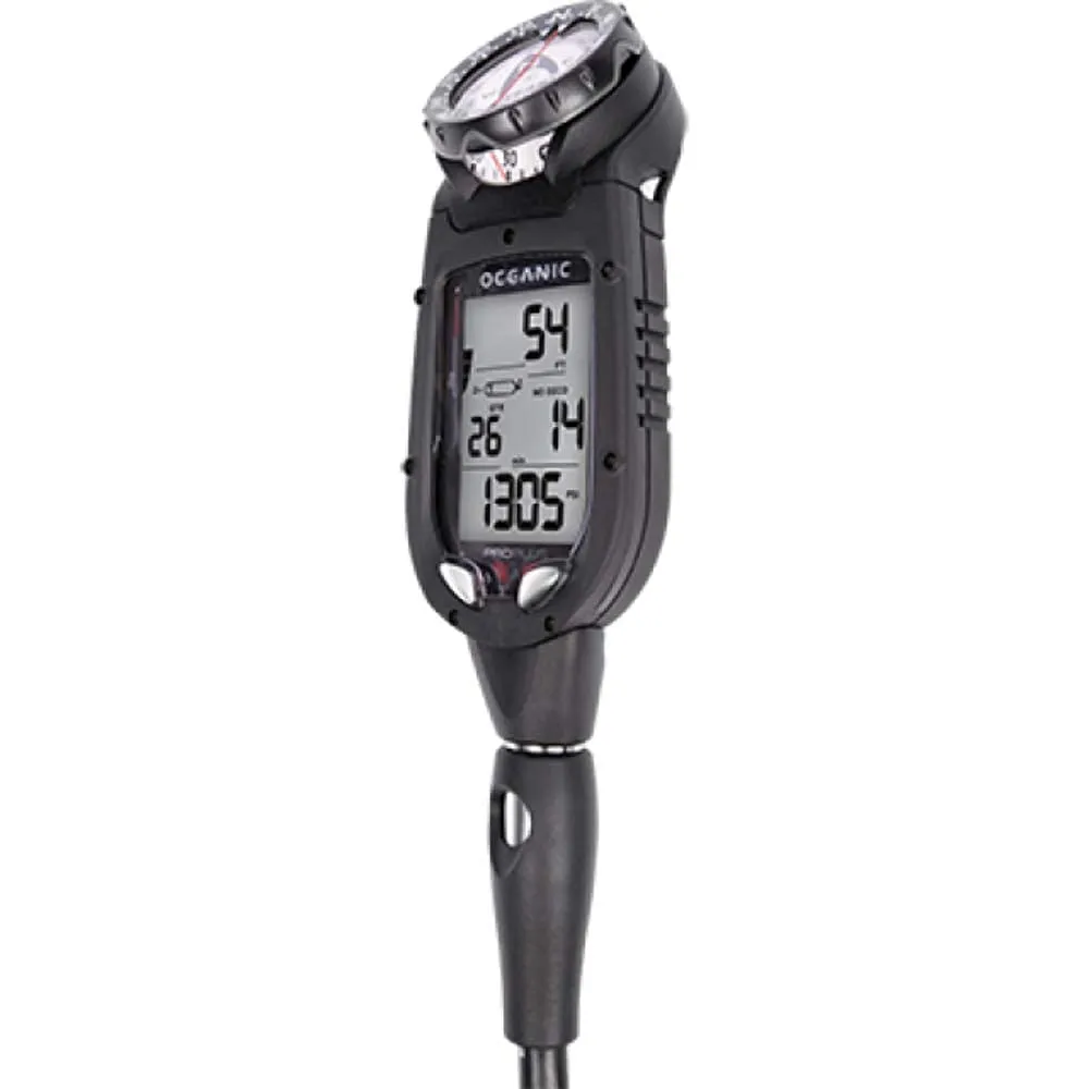 OCEANIC Pro Plus 4.0 Dive Computer | Large Display, Easy to Read | Includes Compass | Connect to DiverLog  App on Your Smartphone | Optional Quick Disconnect Attachment | Console NH