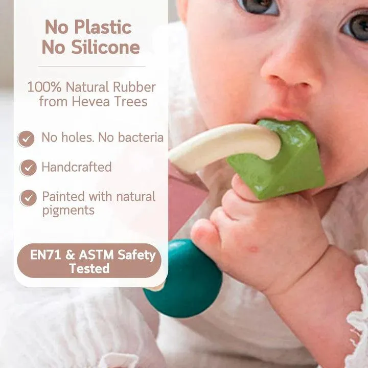 Oli & Carol Teething Ring - Soft Colors