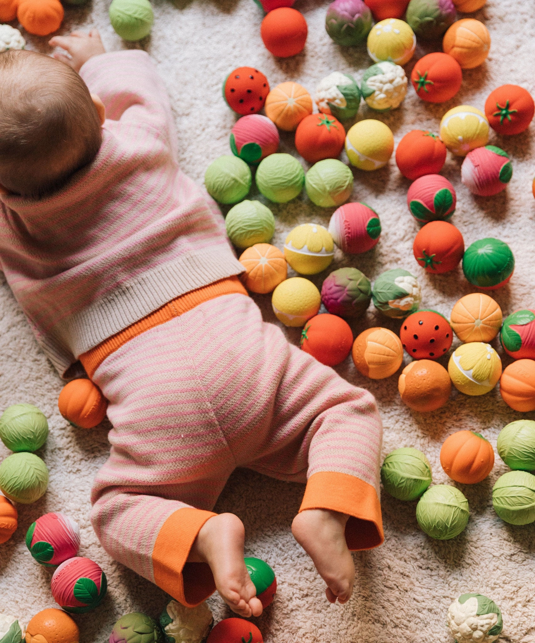 Oli & Carol Baby Sensory Balls - Fruit Salad