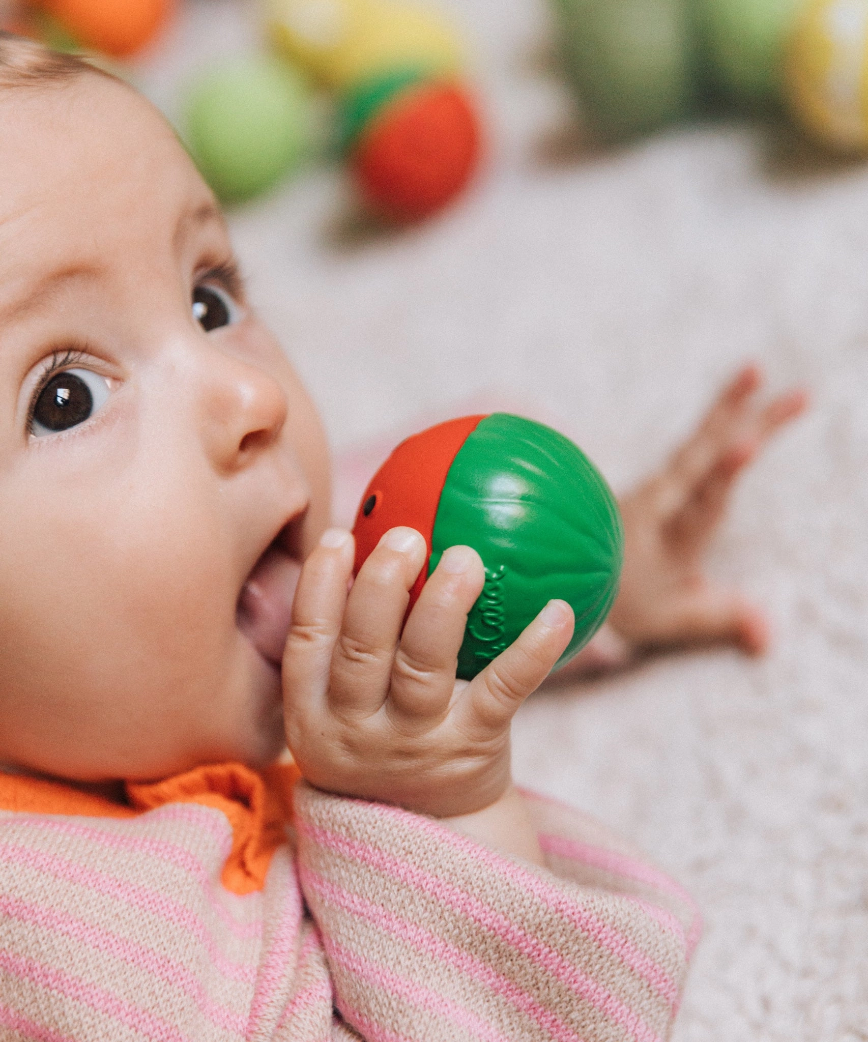 Oli & Carol Baby Sensory Balls - Fruit Salad