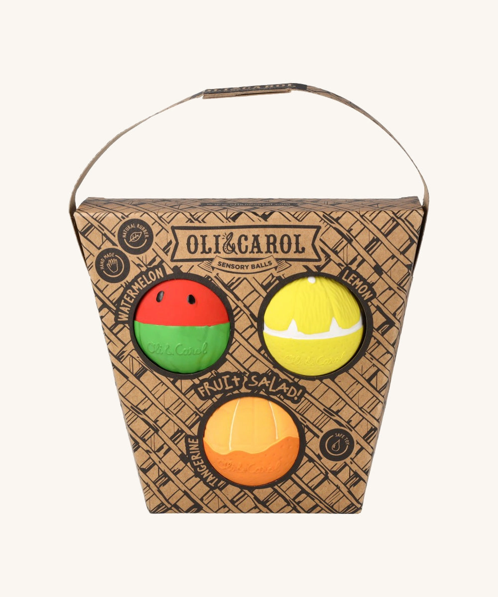 Oli & Carol Baby Sensory Balls - Fruit Salad