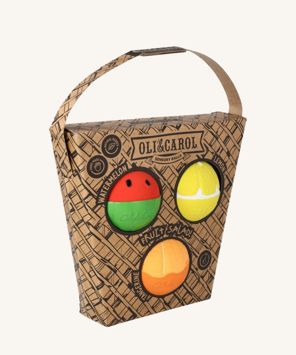 Oli & Carol Baby Sensory Balls - Fruit Salad