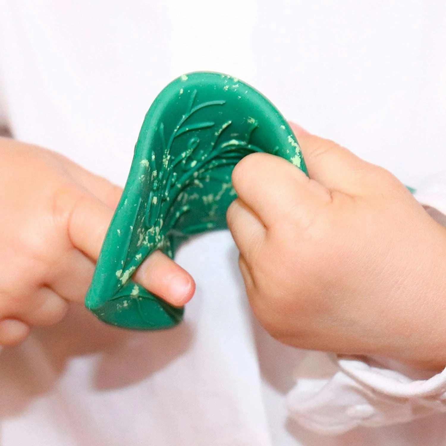 Oli & Carol Chlorophyll Leaf Baby Teether